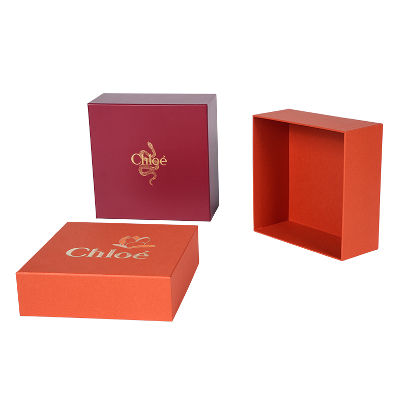 Layered flexographic printed card box para sa cosmetic packaging