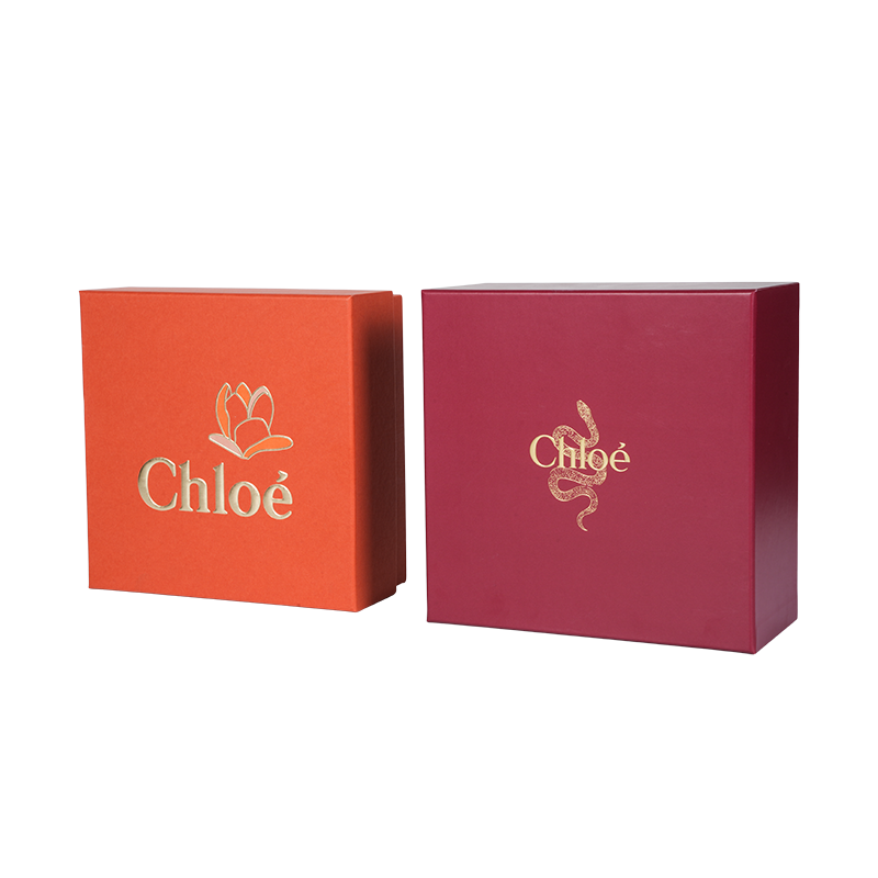 Layered flexographic printed card box para sa cosmetic packaging