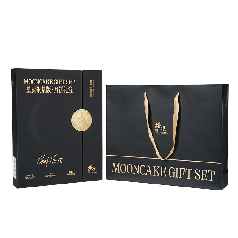 Water-resistant handle kraft/puting cardboard cake carry bag