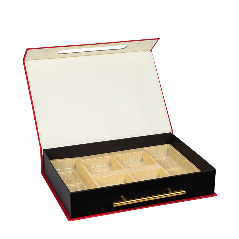 Matibay na double-door na kahon ng packaging ng cake