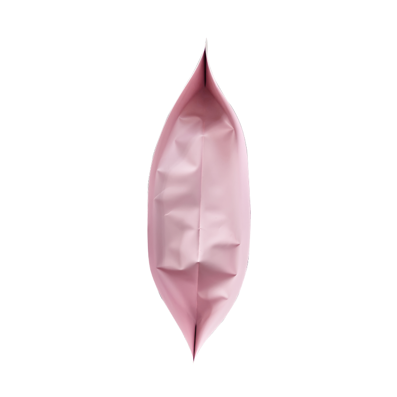 Fresh brewed dark chocolate irregular shaped soft packaging bag