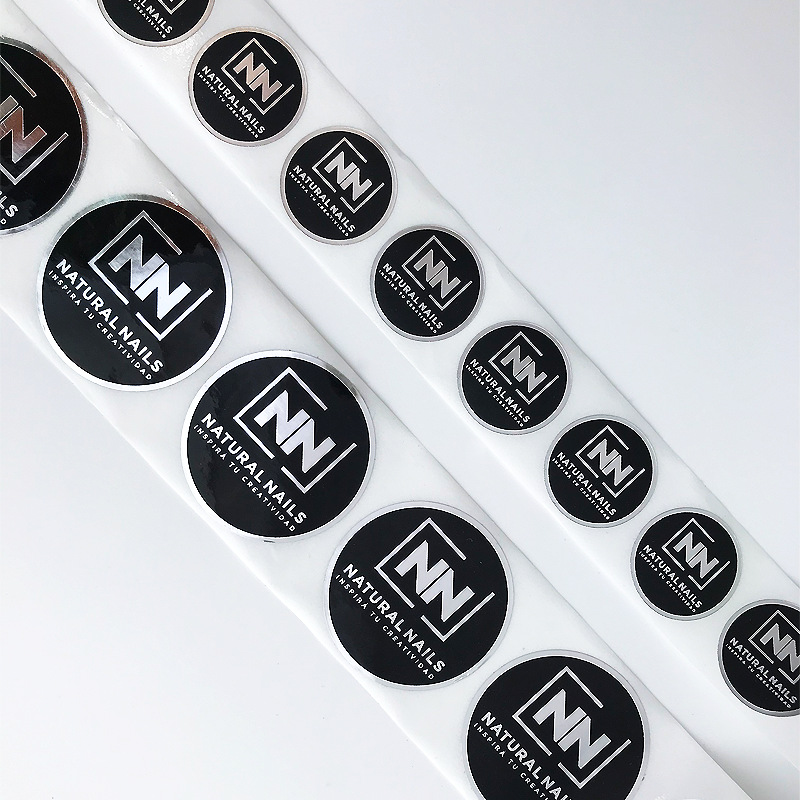 Malagkit na sticker para sa cosmetic packaging