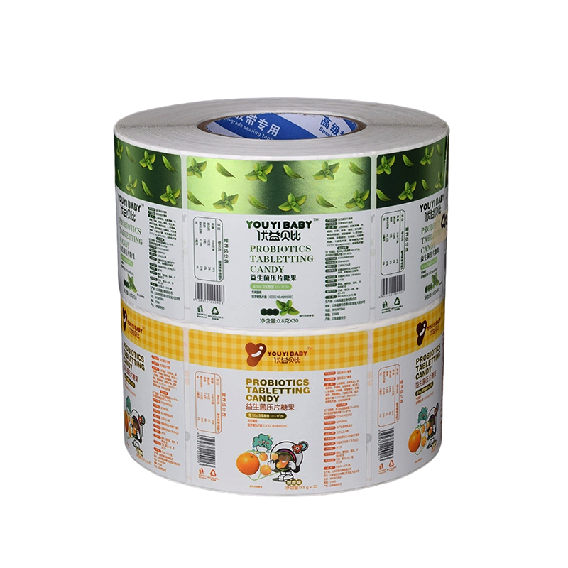 Pinahiran na papel na malagkit na label