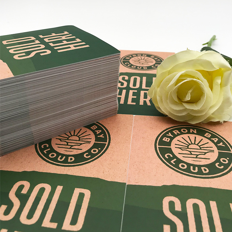 Food-grade kraft sticker – panaderya at retail na label