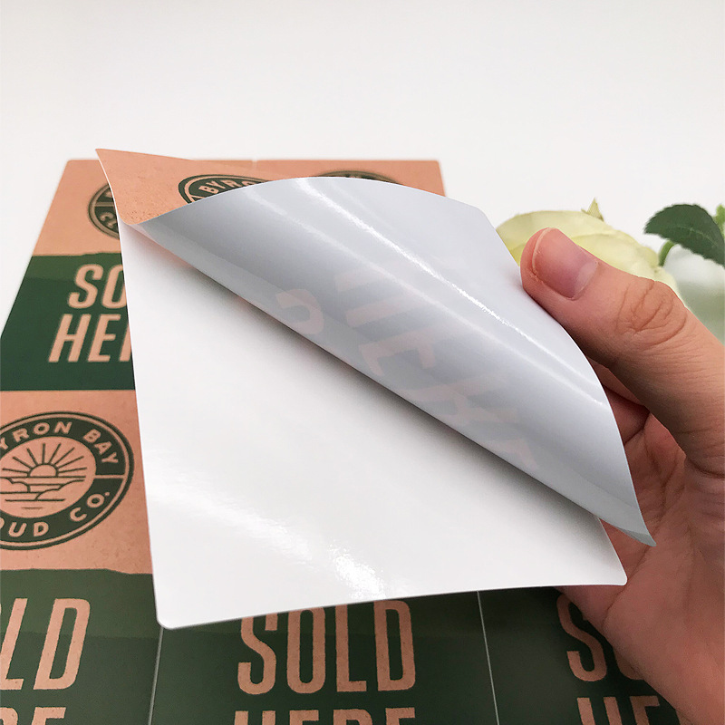 Food-grade kraft sticker – panaderya at retail na label