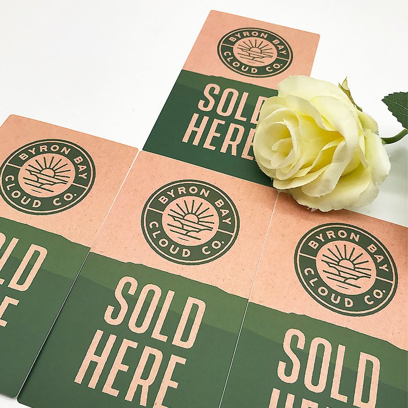 Food-grade kraft sticker – panaderya at retail na label