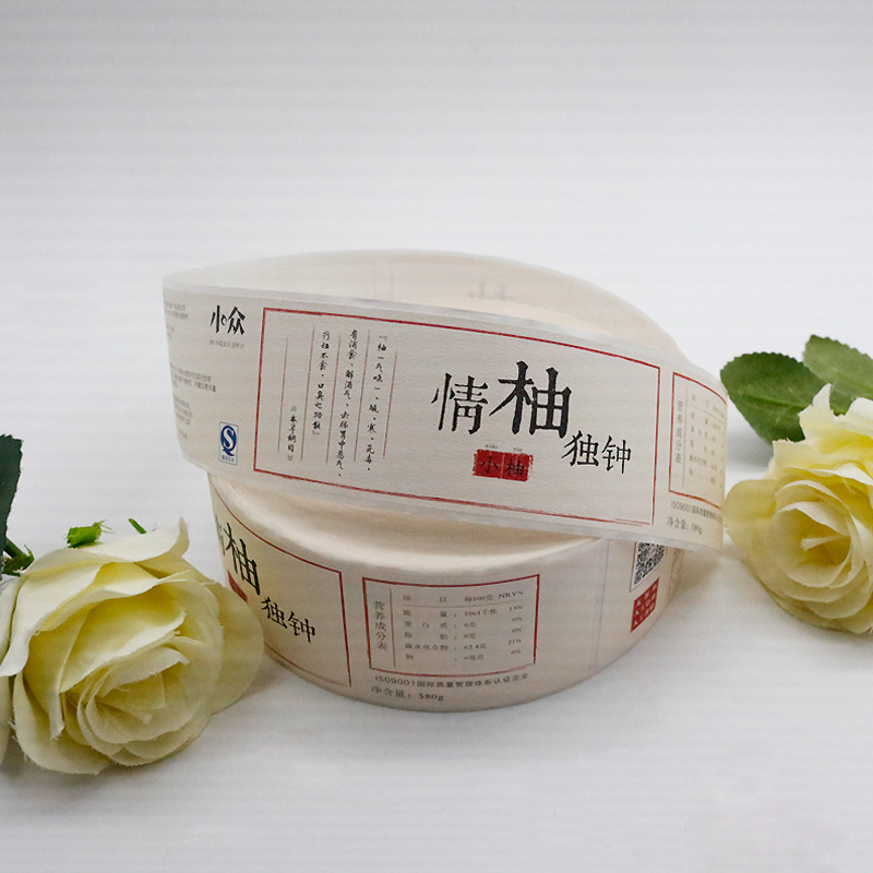 Mga self-adhesive na label para sa mga pandagdag sa kalusugan